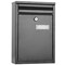 Wall Mount Mailbox Lockable Galvanized Iron Letter Post Box Locking Security
